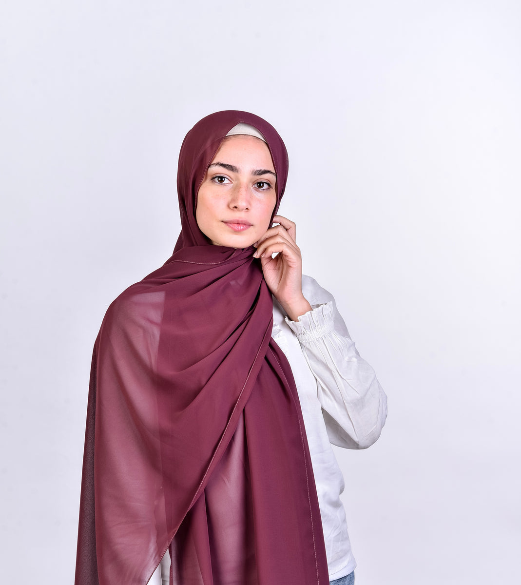 Grapes delicate chiffon theblackcloset