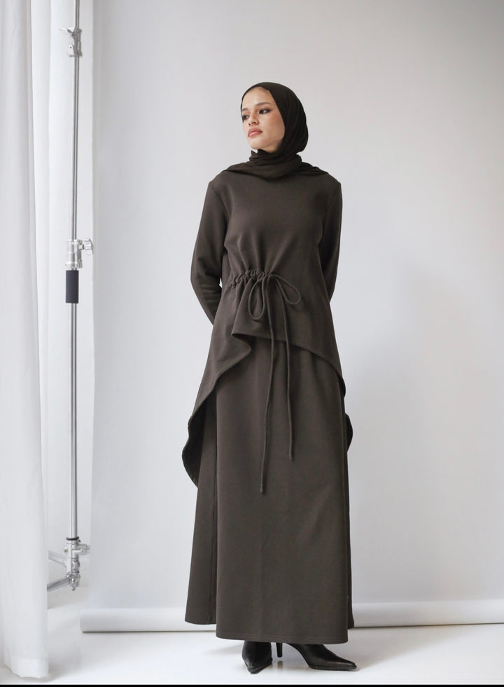 High-low Skirt Set C0456