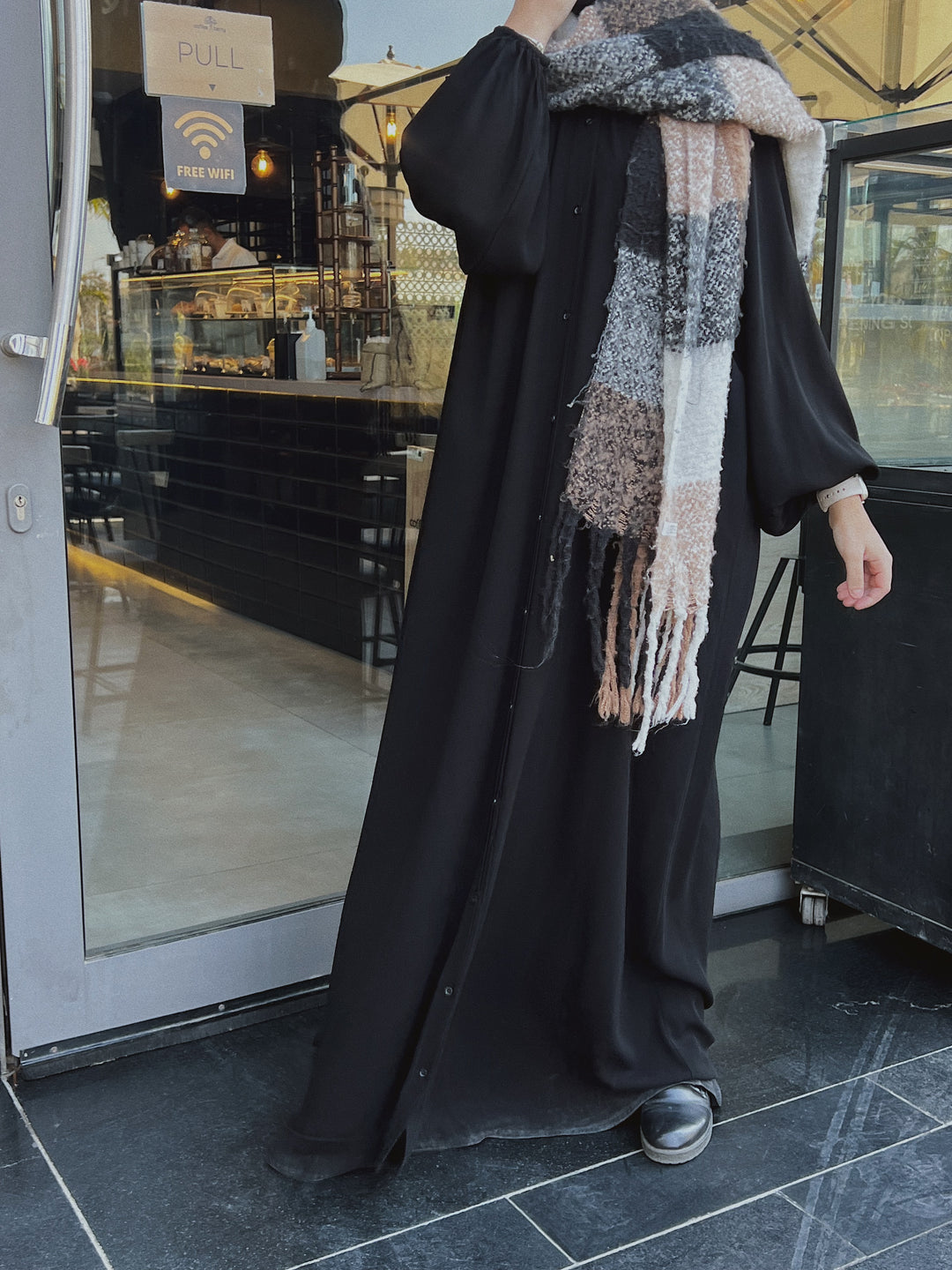 Abaya shirt dress C0235