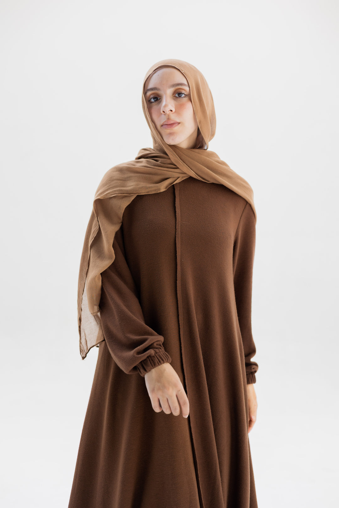 Asymmetrical Knit Dress C0446