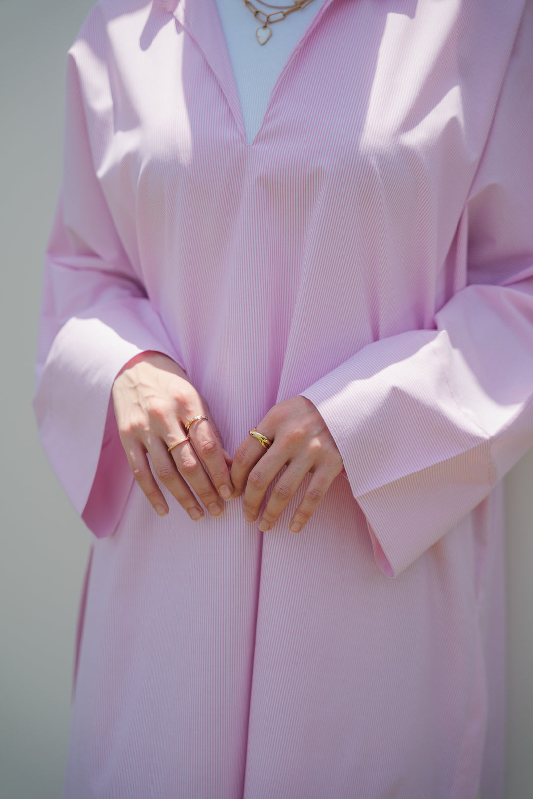 Oversized Stripe Tunic C0521
