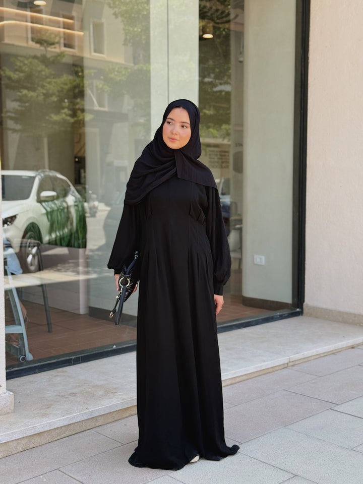 A-Line Fitted Abaya