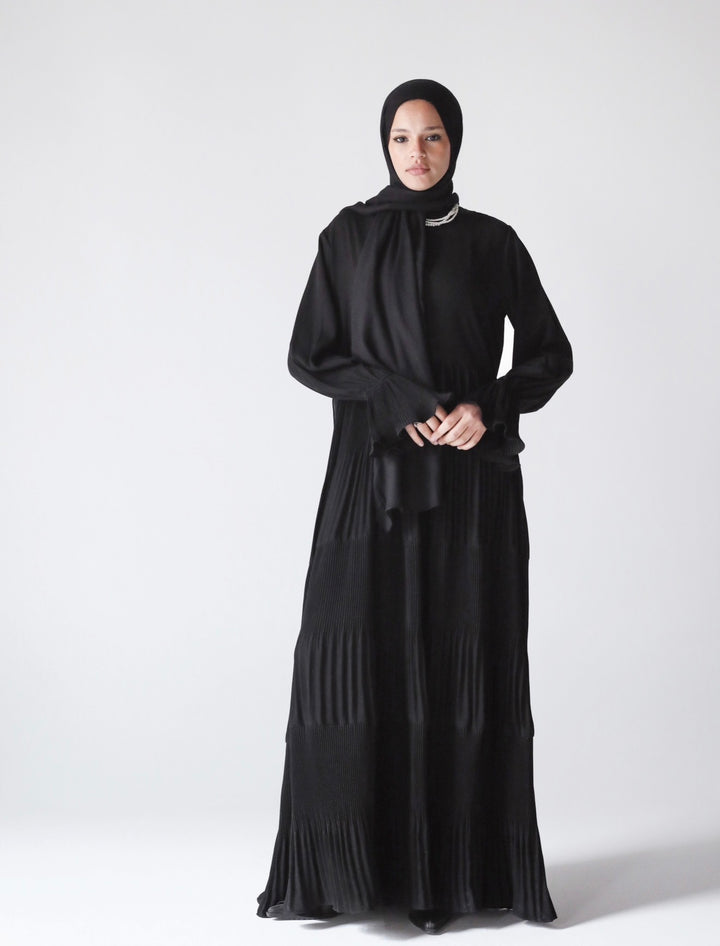 Gypsy Pleated Abaya C0508