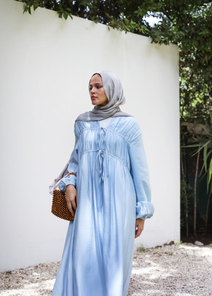 The Soft Tie Dress C0385