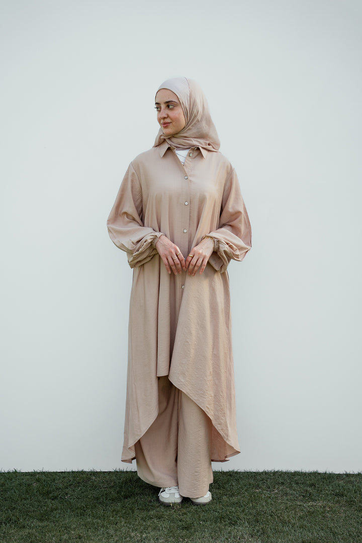 Linen shirt set C0137