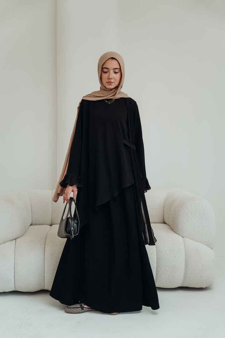 Pleated Titled Set C0424