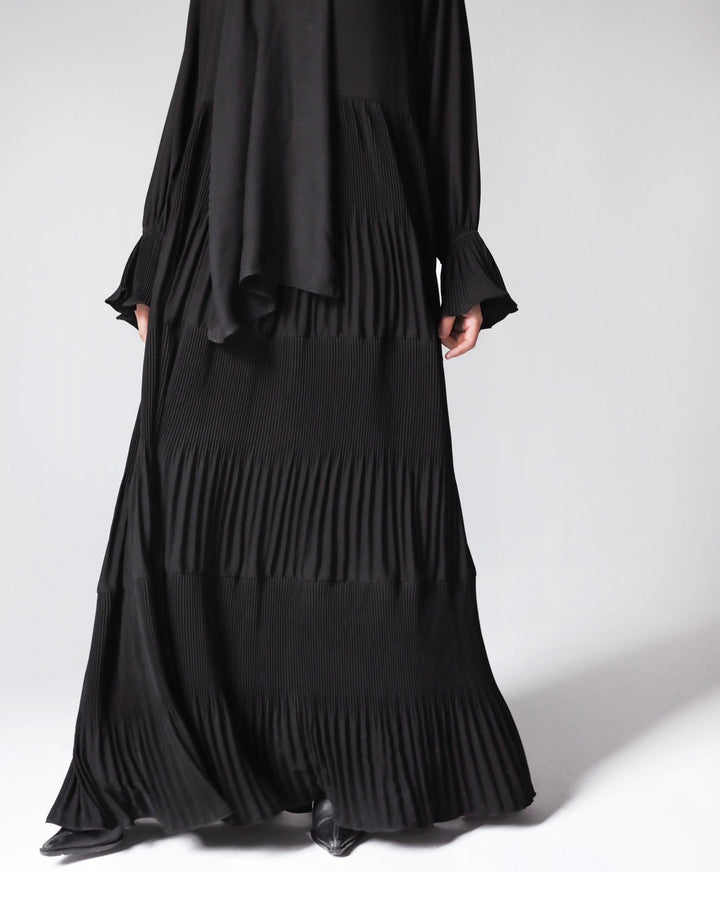 Gypsy Pleated Abaya C0508