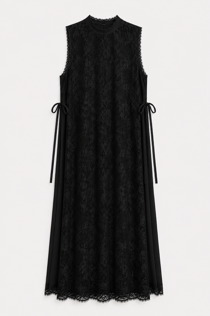 Lace Sleeveless Cape c0539