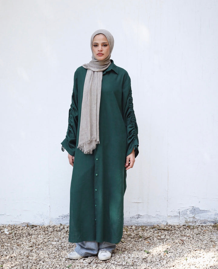 Longline Linen Shirt C0515
