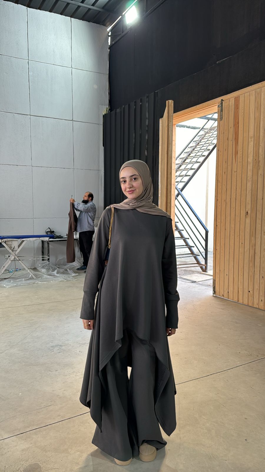 The Asymmetrical Hoodie Set C0447