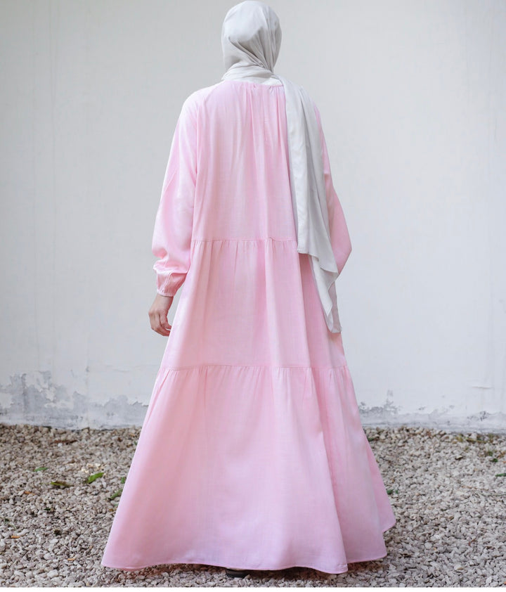 Linen Gypsy Dress C0511