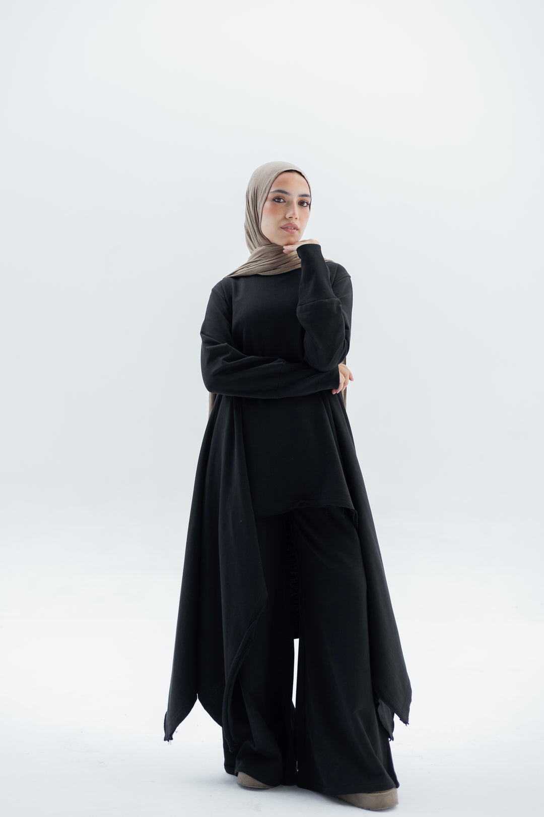 The Asymmetrical Hoodie Set C0447