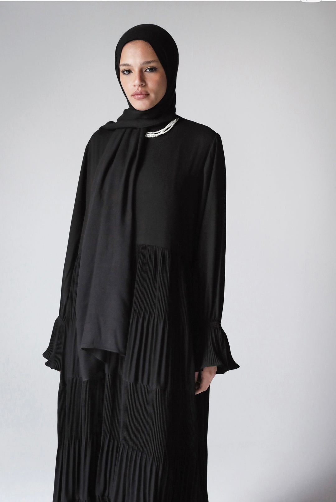 Gypsy Pleated Abaya C0508