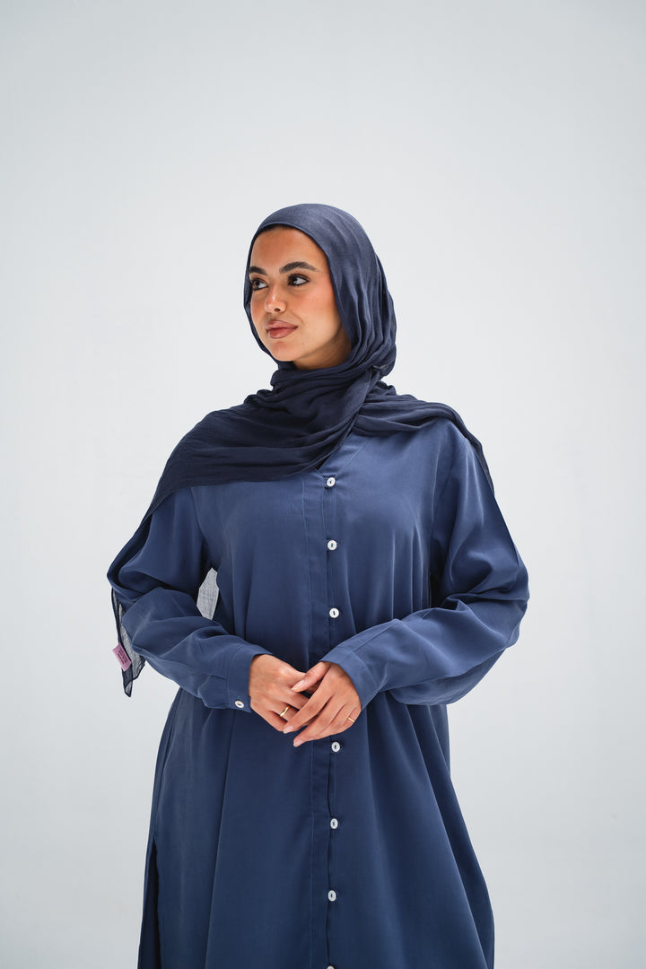 Midi Button-Up Shirt