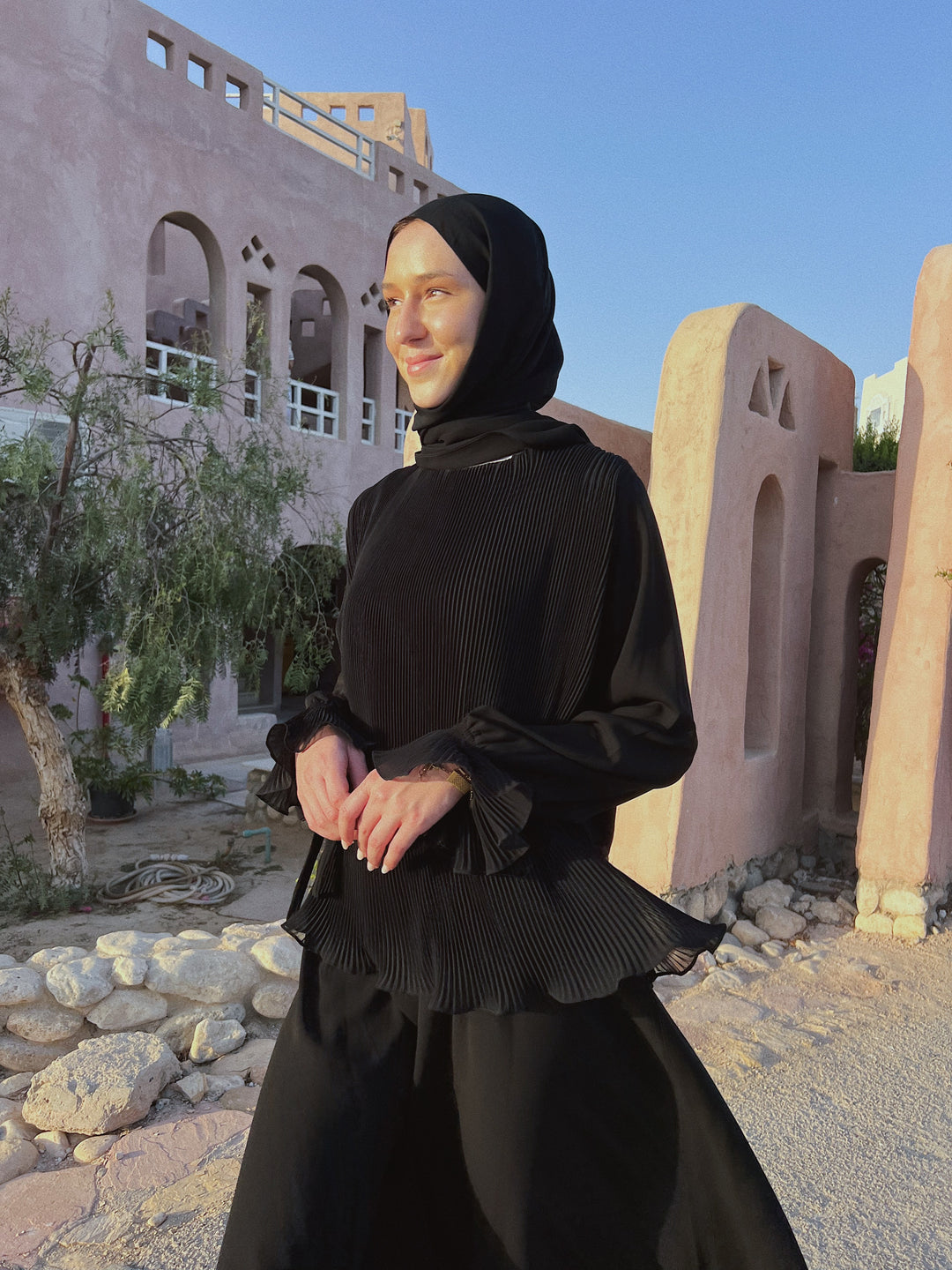 Lana abaya C0288