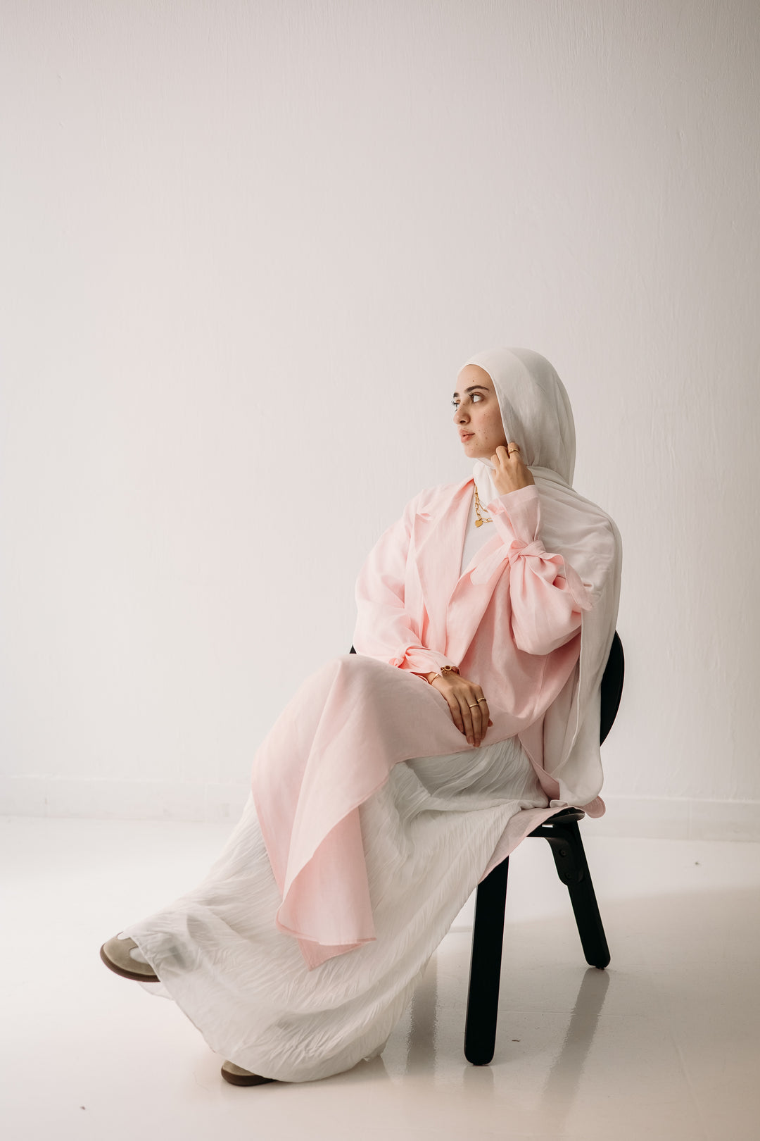 Maxi Trench Linen Coat C0430