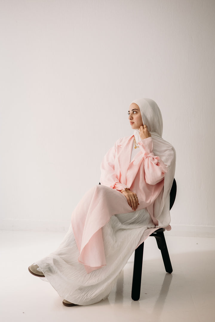 Maxi Trench Linen Coat C0430