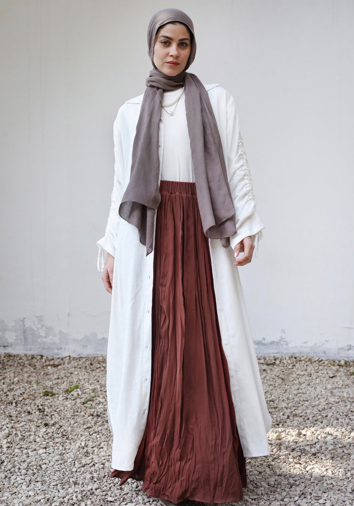 Longline Linen Shirt C0515