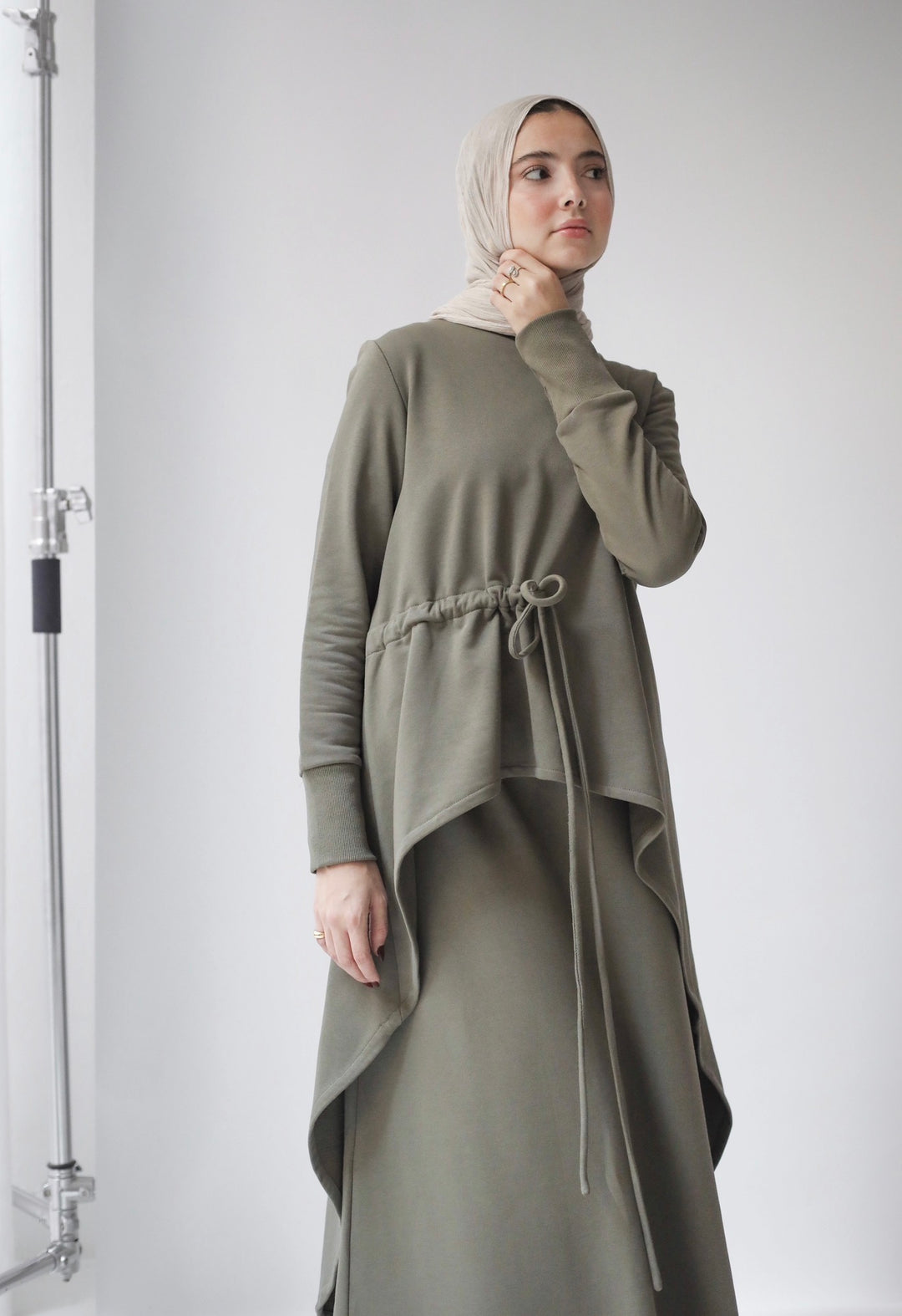 High-low Skirt Set C0456