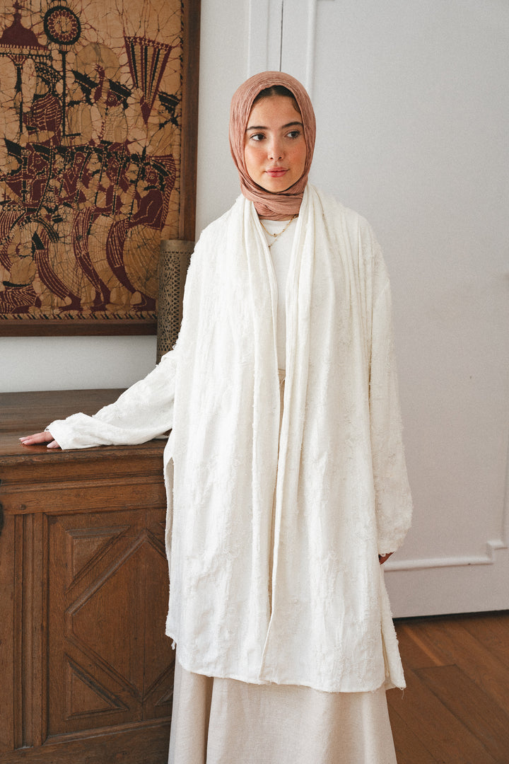 Brushed Fringe Cardigan C0568