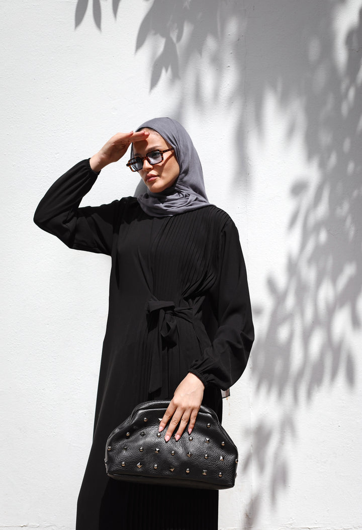 Half x half pleated C0122
