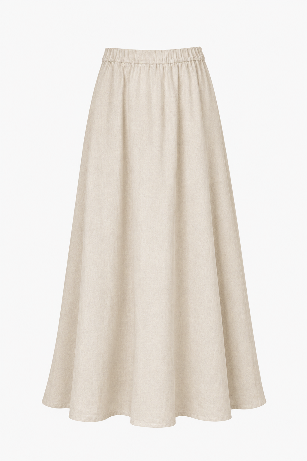 Linen Maxi Skirt C0561