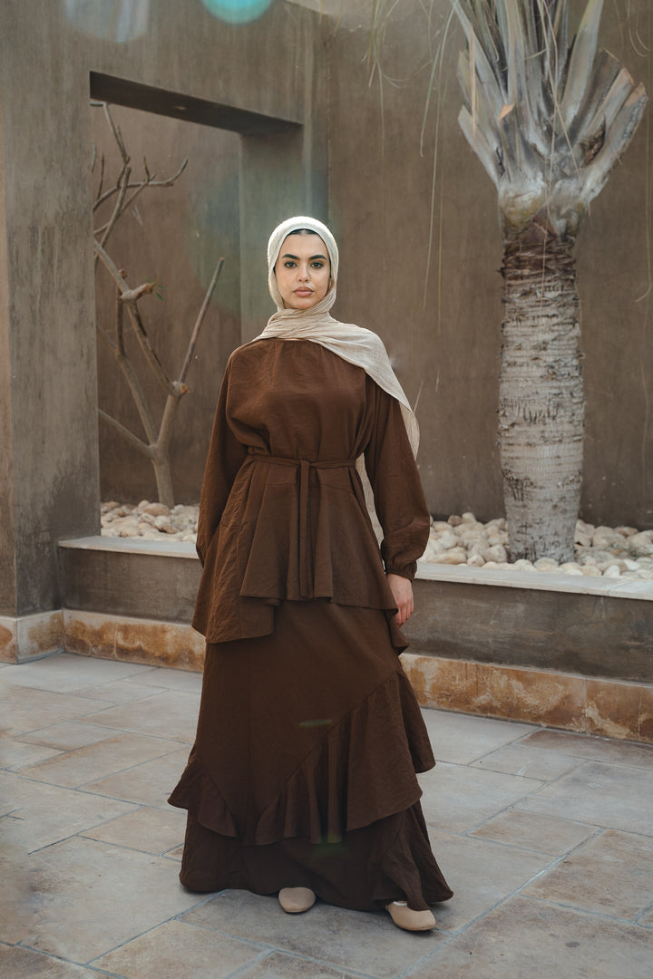 Peplum Co-Ord Set C0530