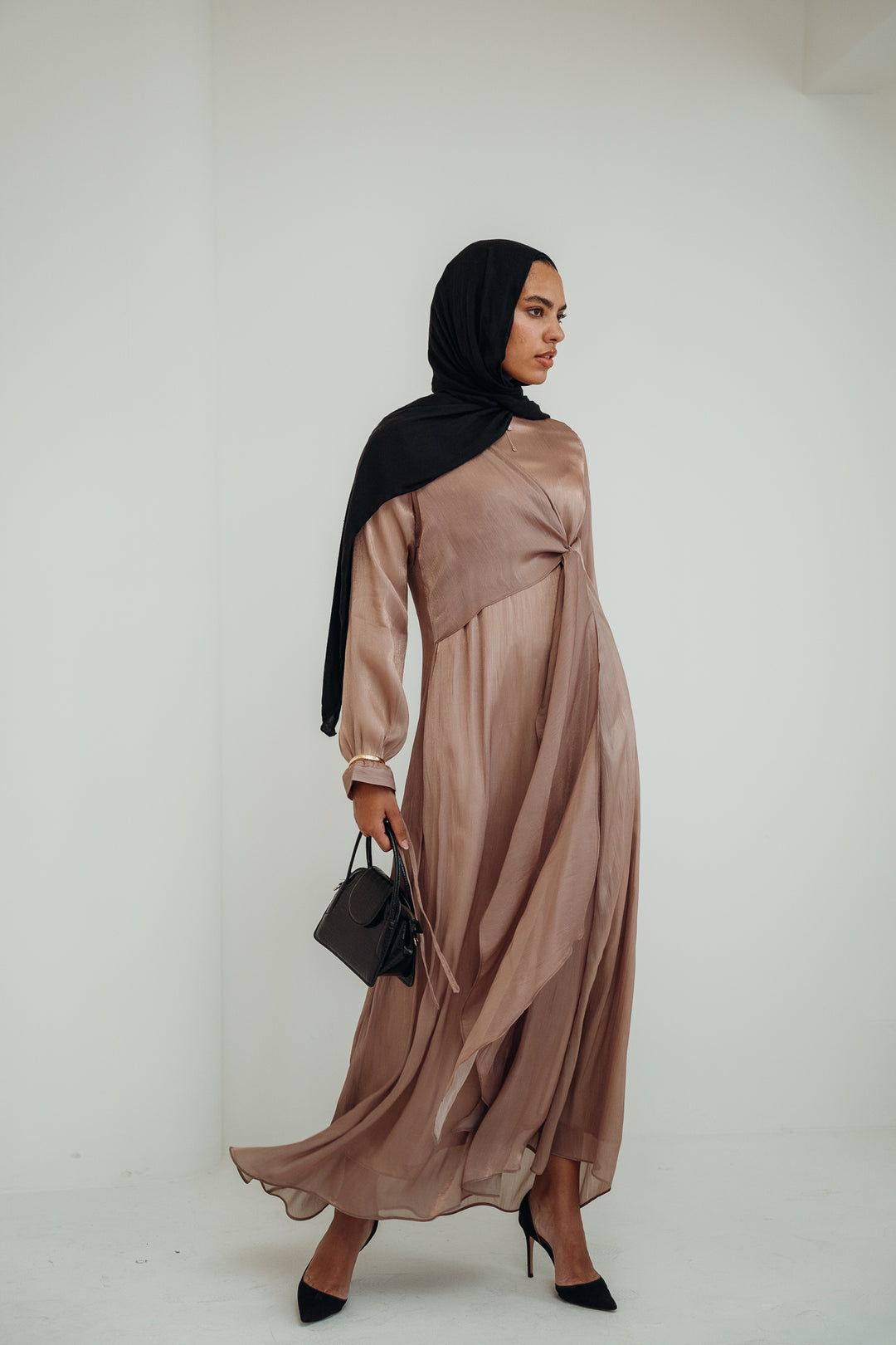 Sheer Knot Dress C0421