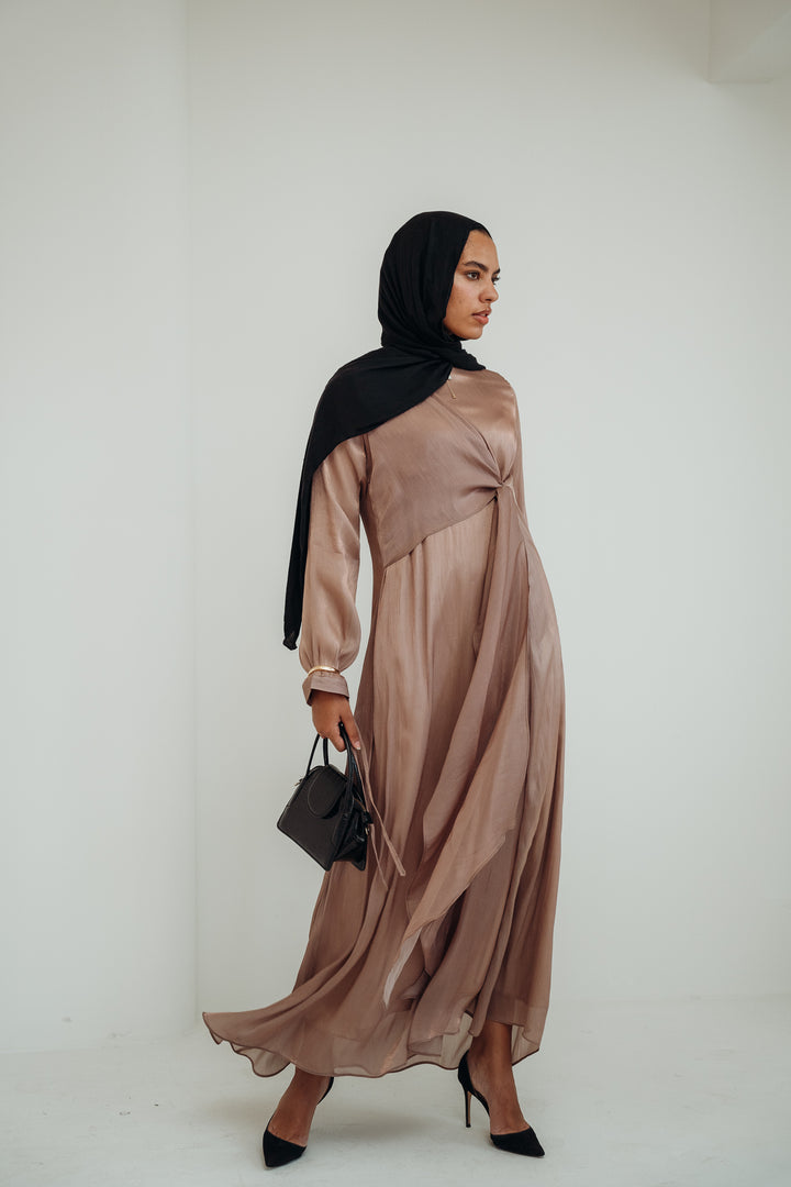 Sheer Knot Dress C0421