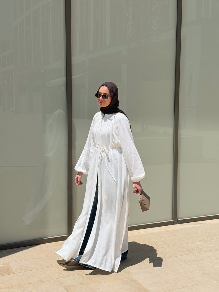 Linen Shirt Dress C0081