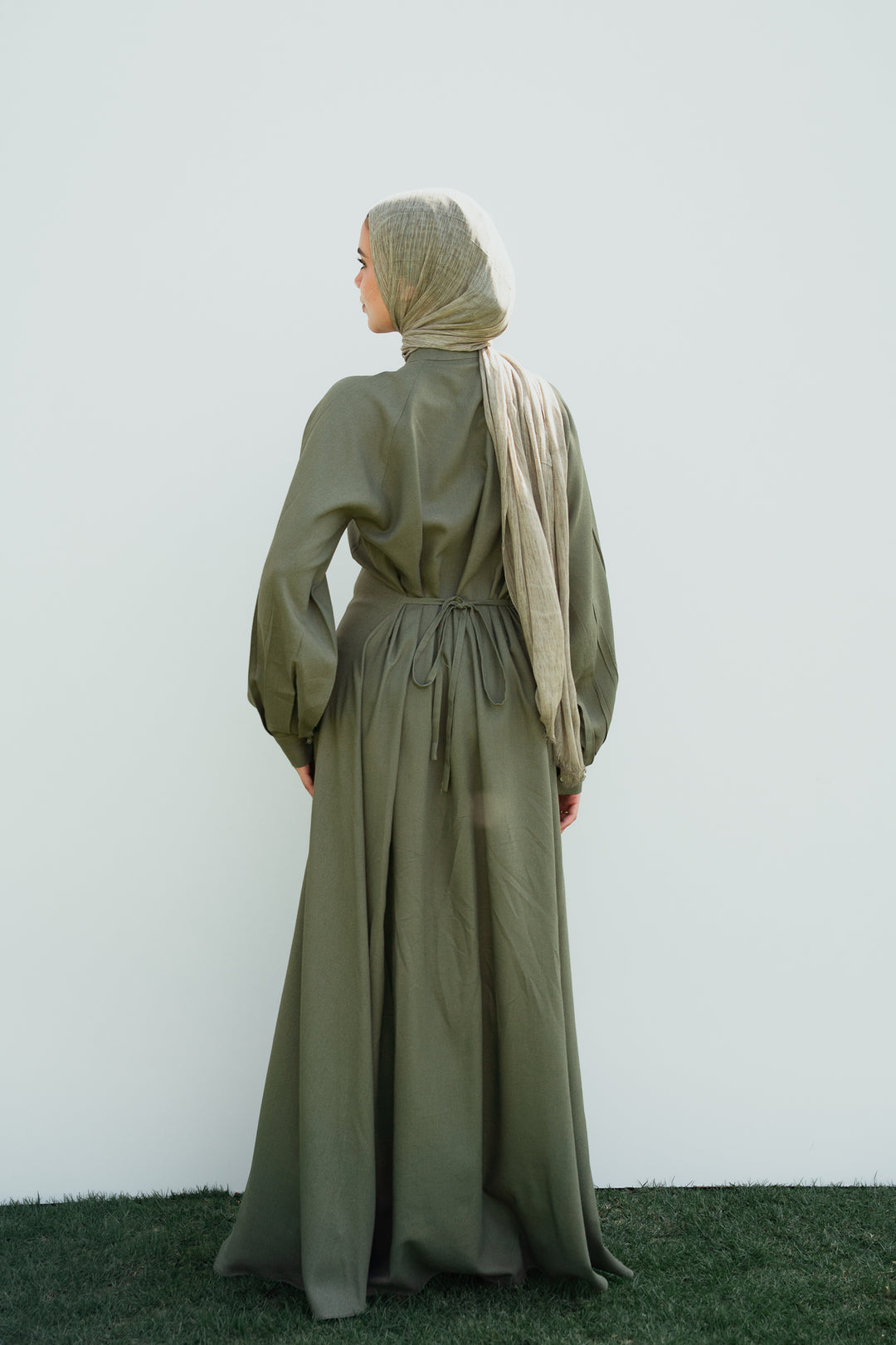 Fitted A-line Dress C0404
