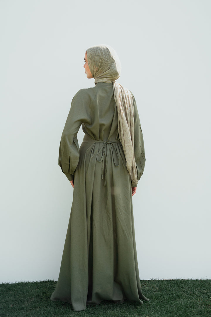 Fitted A-line Dress C0404