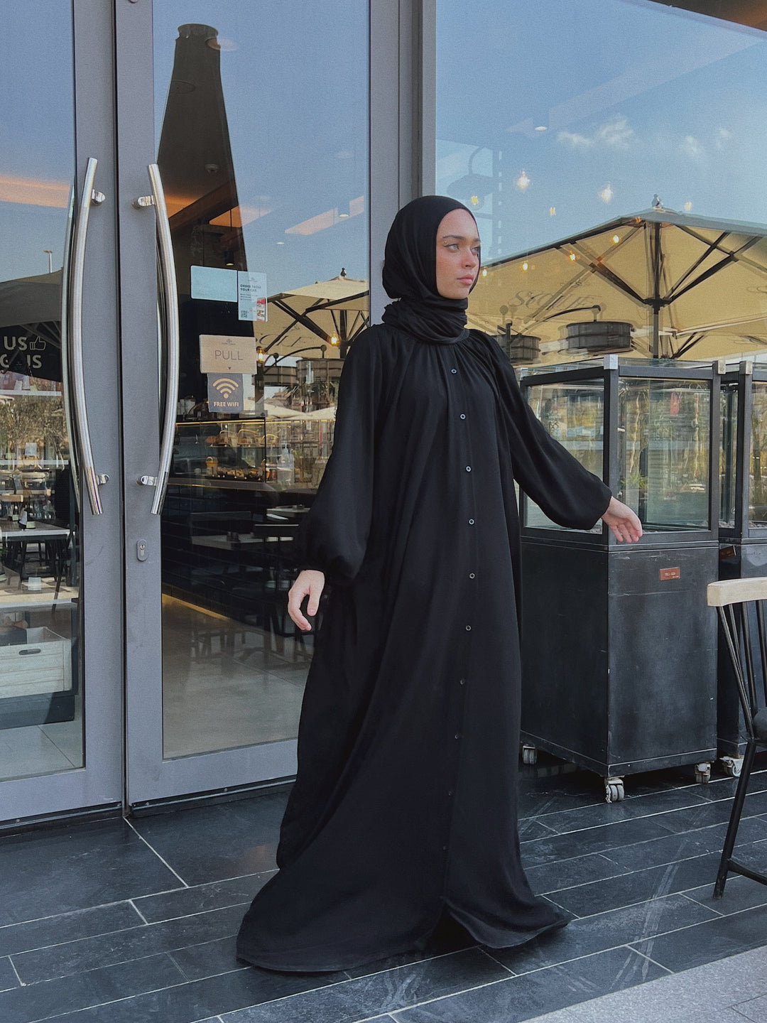 Abaya shirt dress C0235