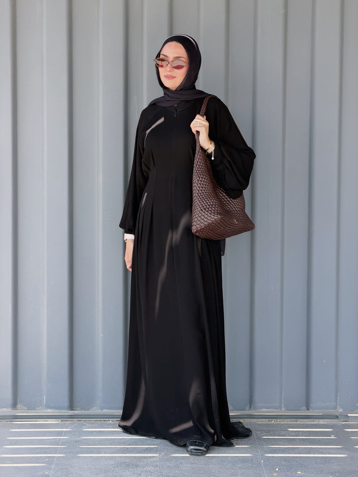 A-Line Fitted Abaya C0537