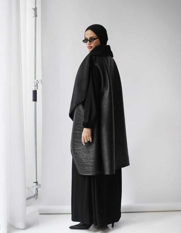 Faux Shearling Vest C0453