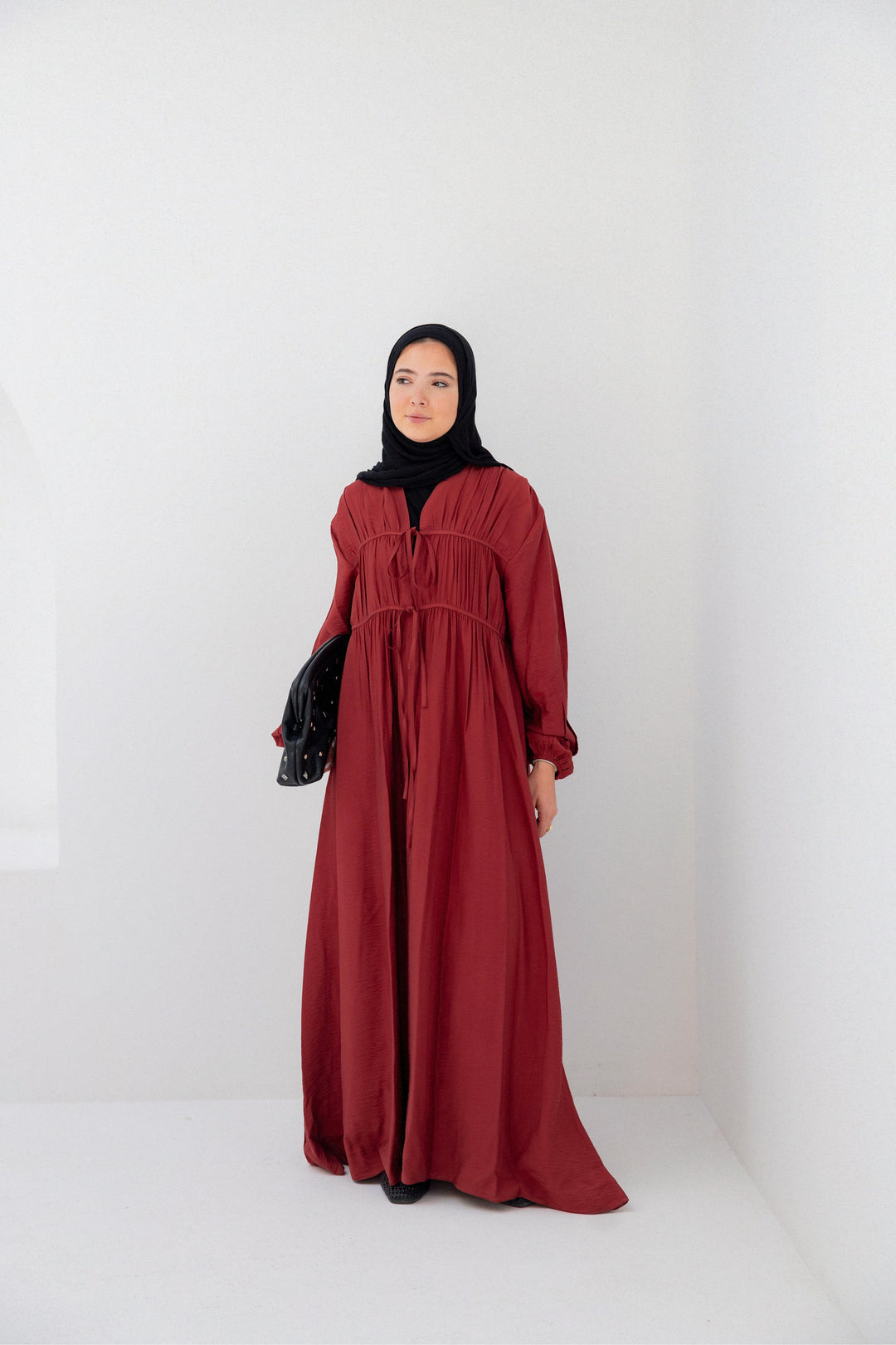 The Soft Tie Dress C0385