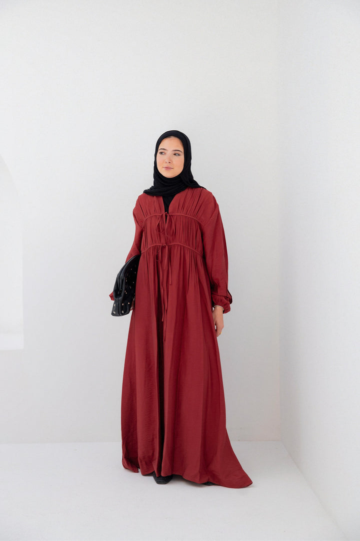 The Soft Tie Dress C0385