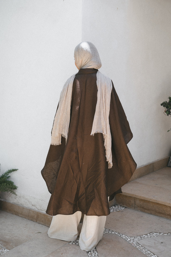 Cape Linen Shirt C0557