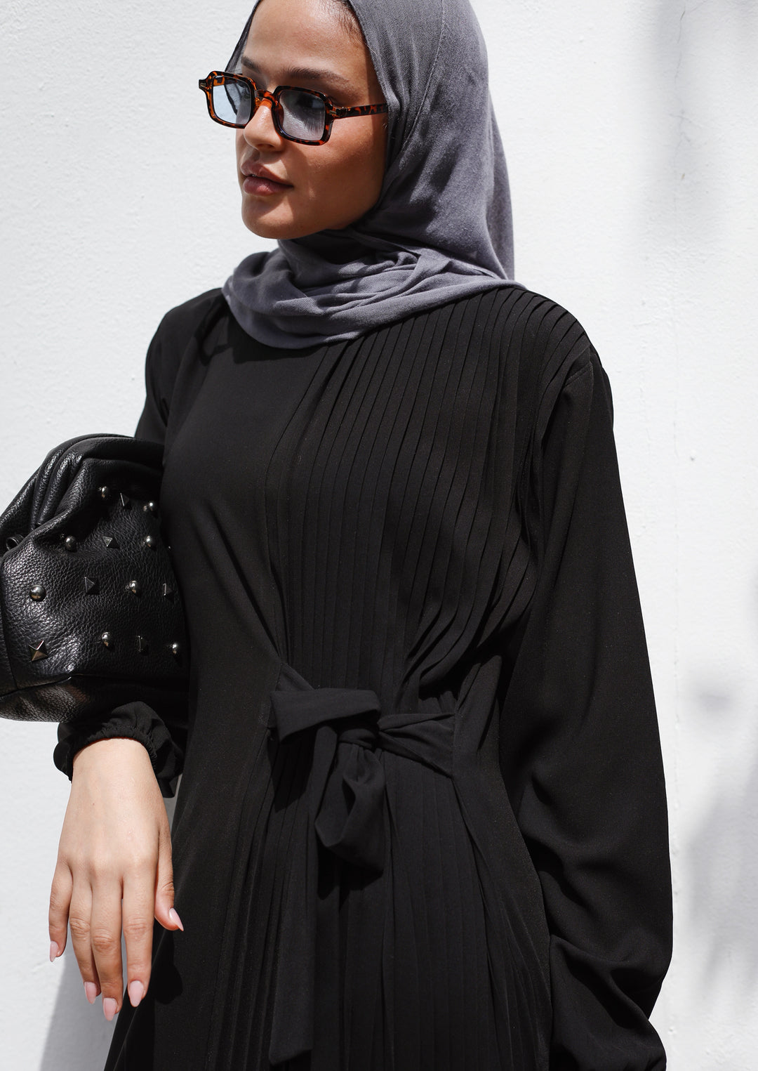 Half x half pleated C0122