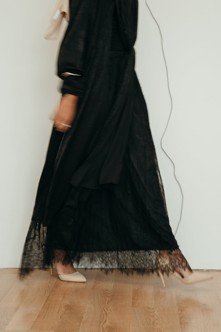 Lace Maxi Skirt C0423