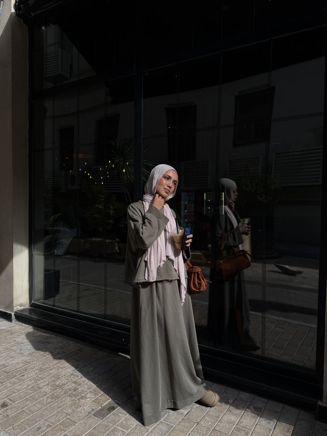 Cropped Hoodie Set C0436