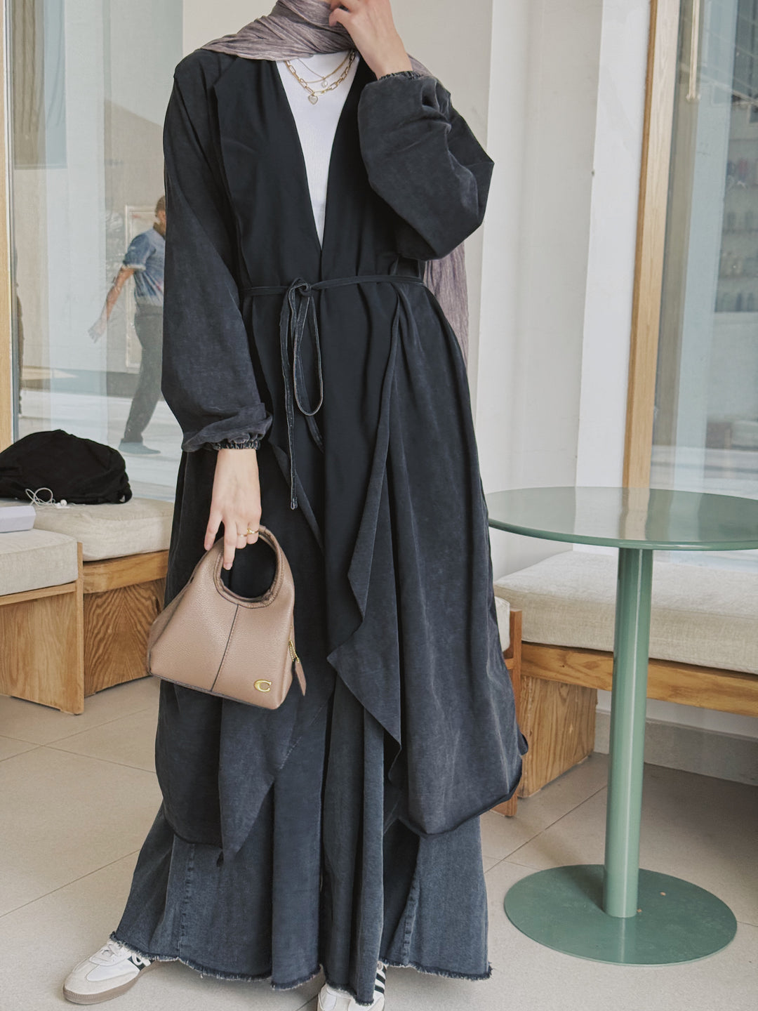 The Denim Feel Kimono C0414