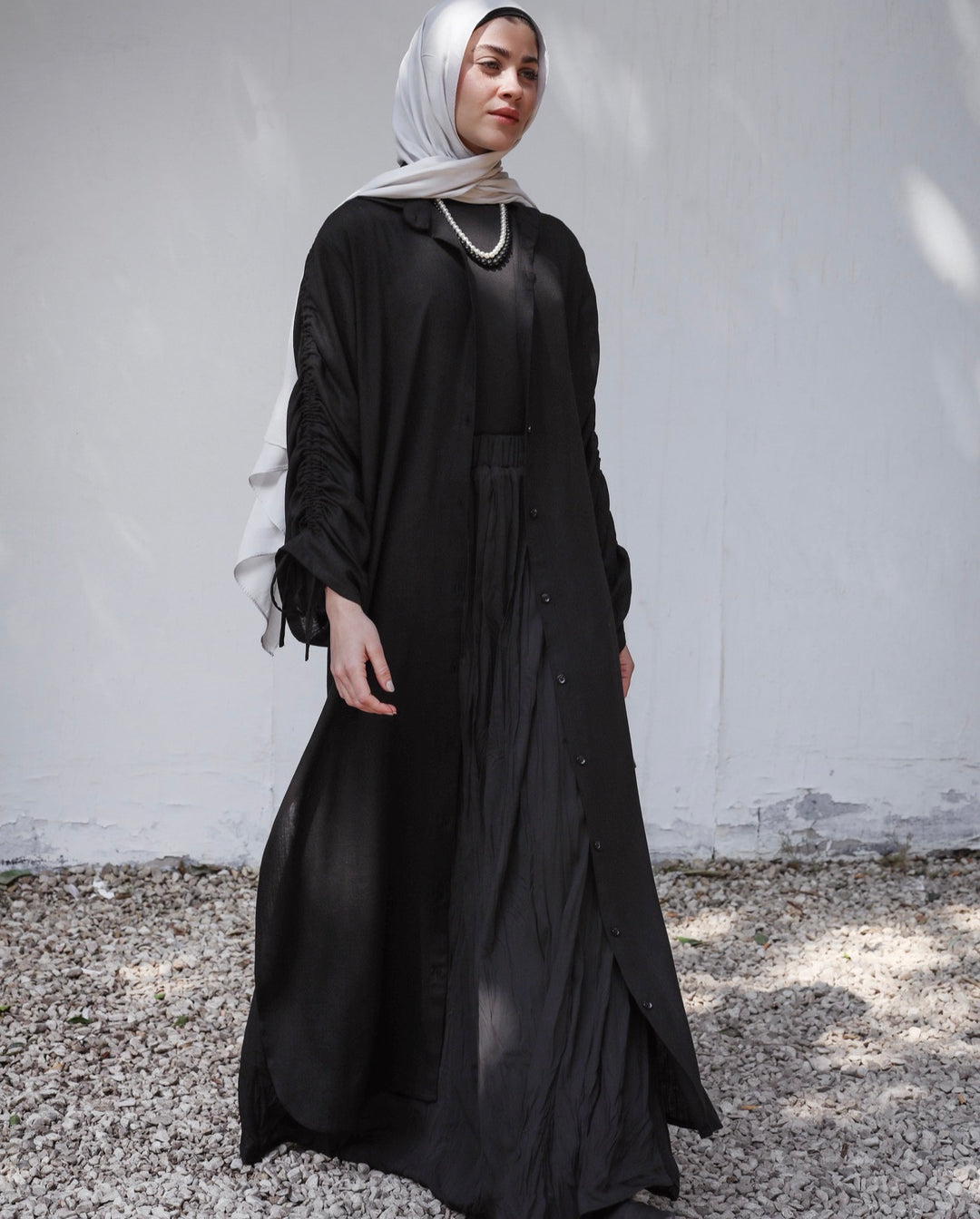 Longline Linen Shirt C0515