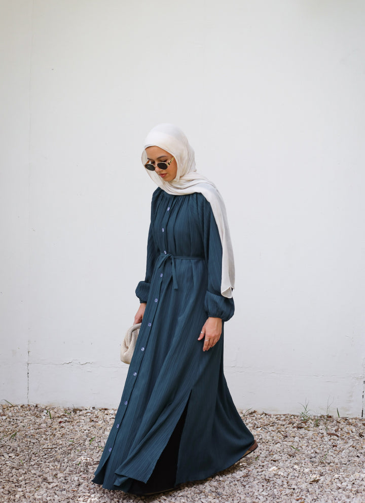 Wrinkle Shirt Dress C0398