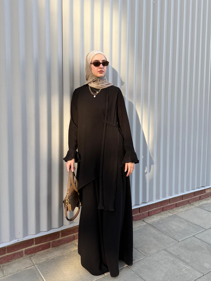 Pleated Titled Set C0424