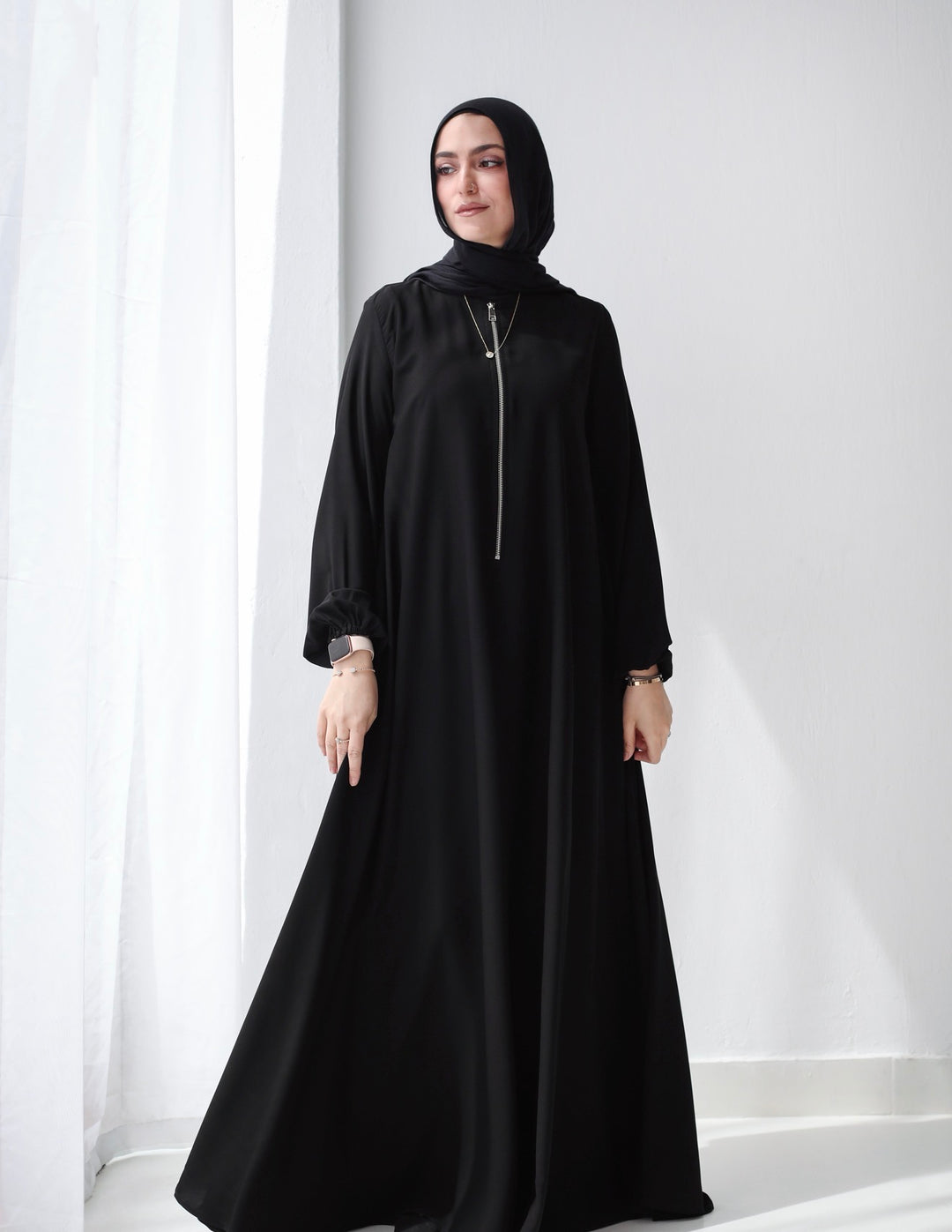 Double cloche abaya C0090