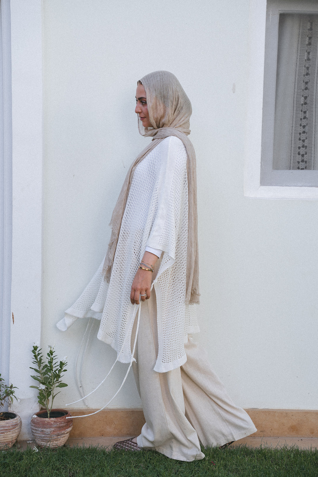 Lightweight Knit Cover-Up C0552