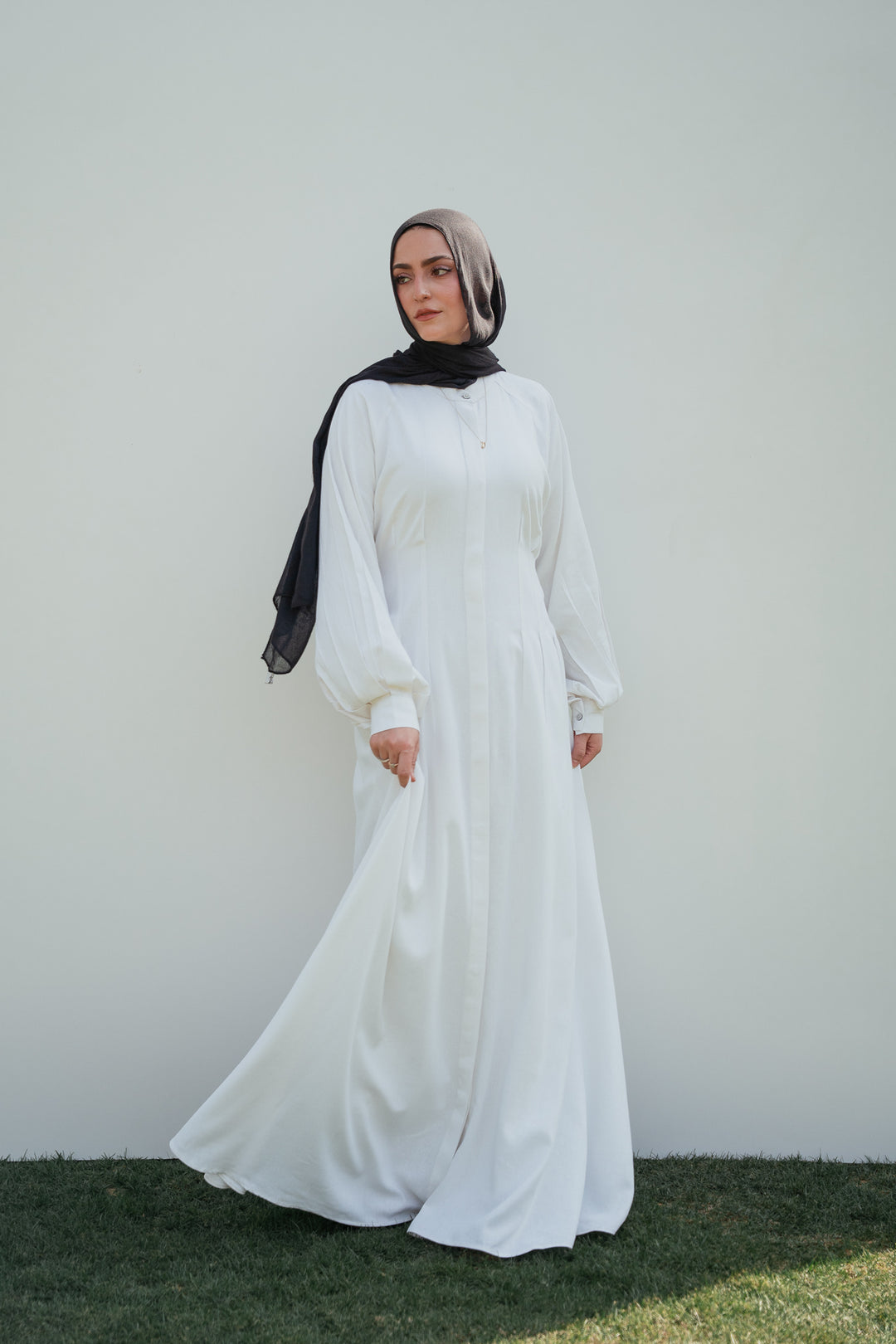 Fitted A-line Dress C0404