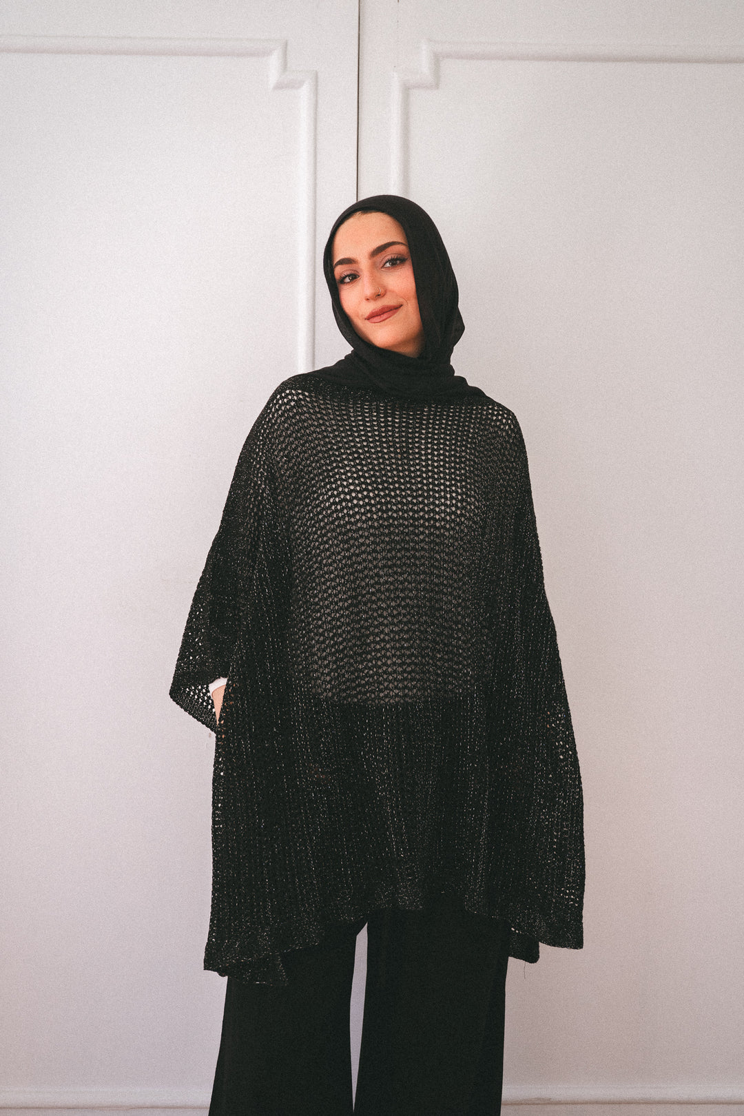 Lightweight Knit Cover-Up C0552