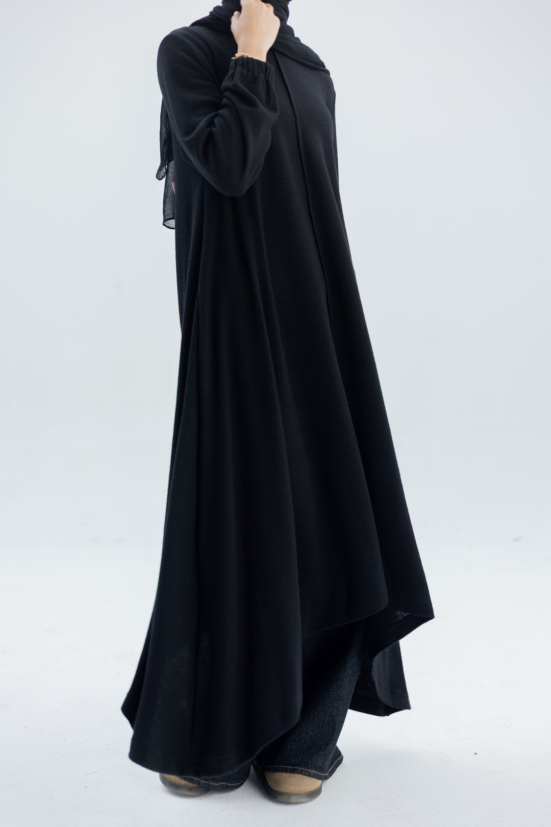 Asymmetrical Knit Dress C0446